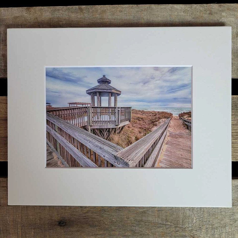 Gazebo on the Dune~Sm Matted Print | 11smp3.jpg