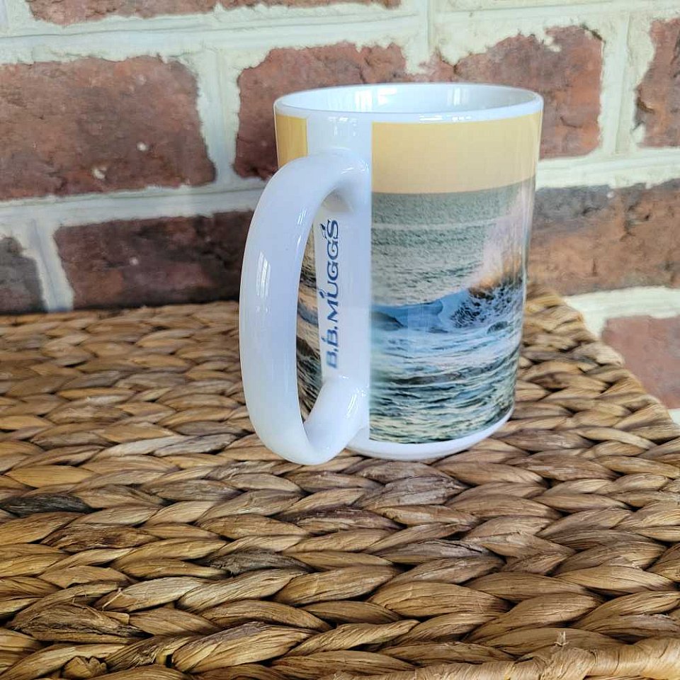 Golden Pelican Splash Latte Mugg | 2cmuggoldpel4.jpg