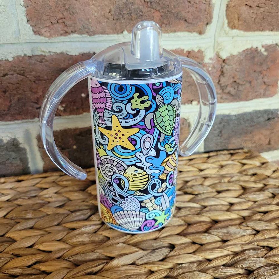 Sippy Cup/Tumbler ~Sea Treasures | 2siptreasure1.jpg