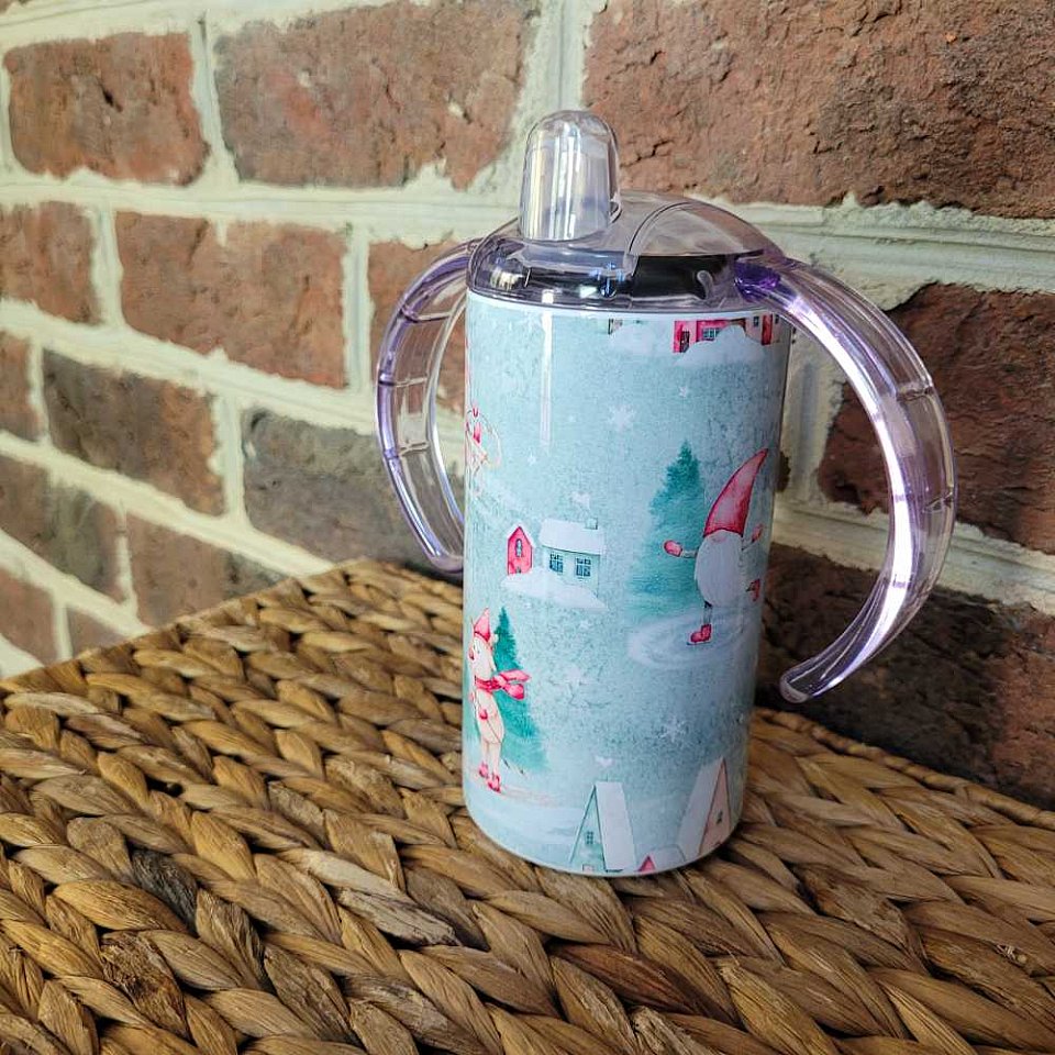 Sippy Cup/Tumbler ~Winter Fun! | 2sipgrgnome2.jpg