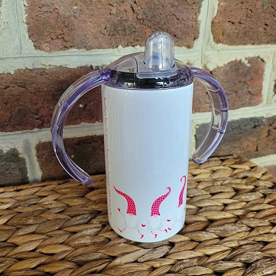 Sippy Cup/Tumbler ~Dancing Gnomes