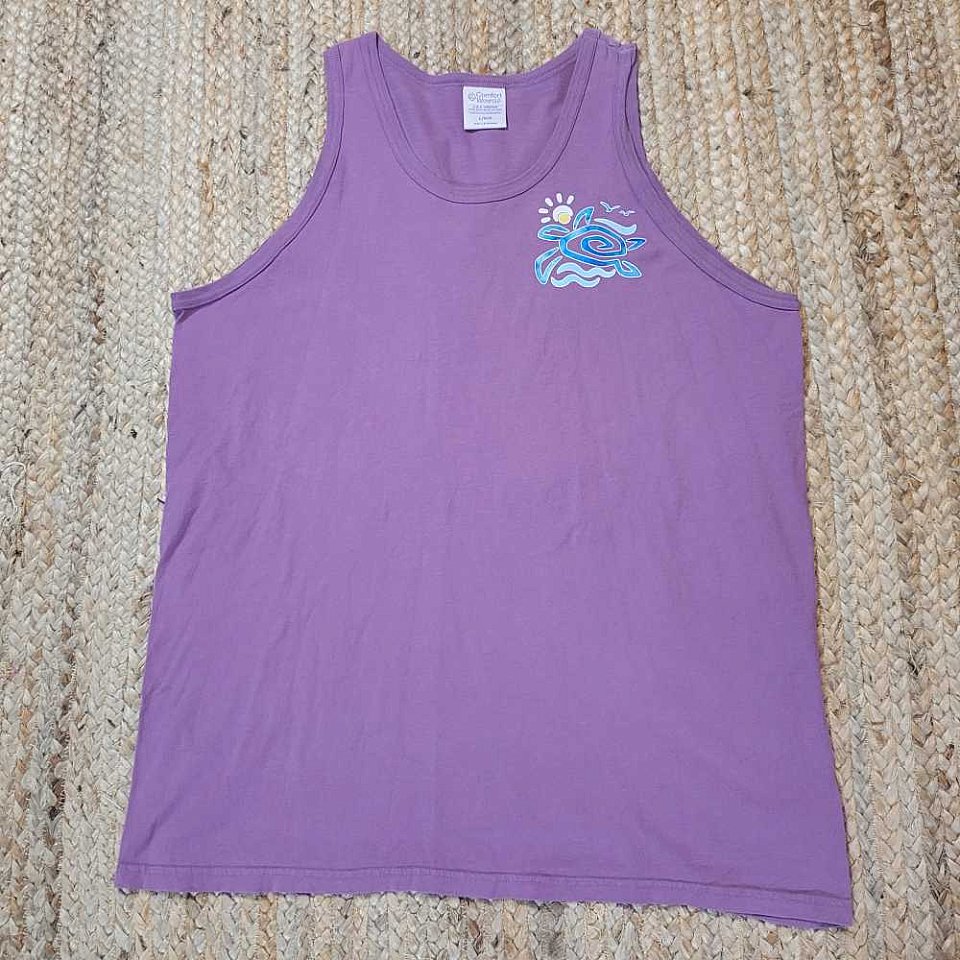 Unisex Tank ~Solid Plum | 1atankpurpl1.jpg