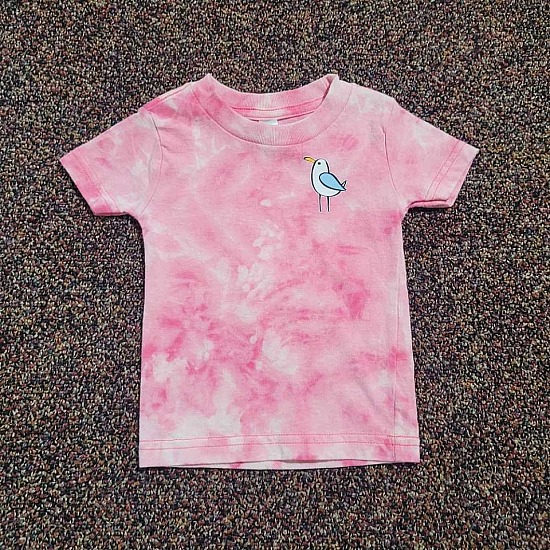 Toddler 6 mo. Pink TieDyed Tee