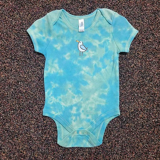 Toddler 18-24mo. Onesie ~Blue/Green