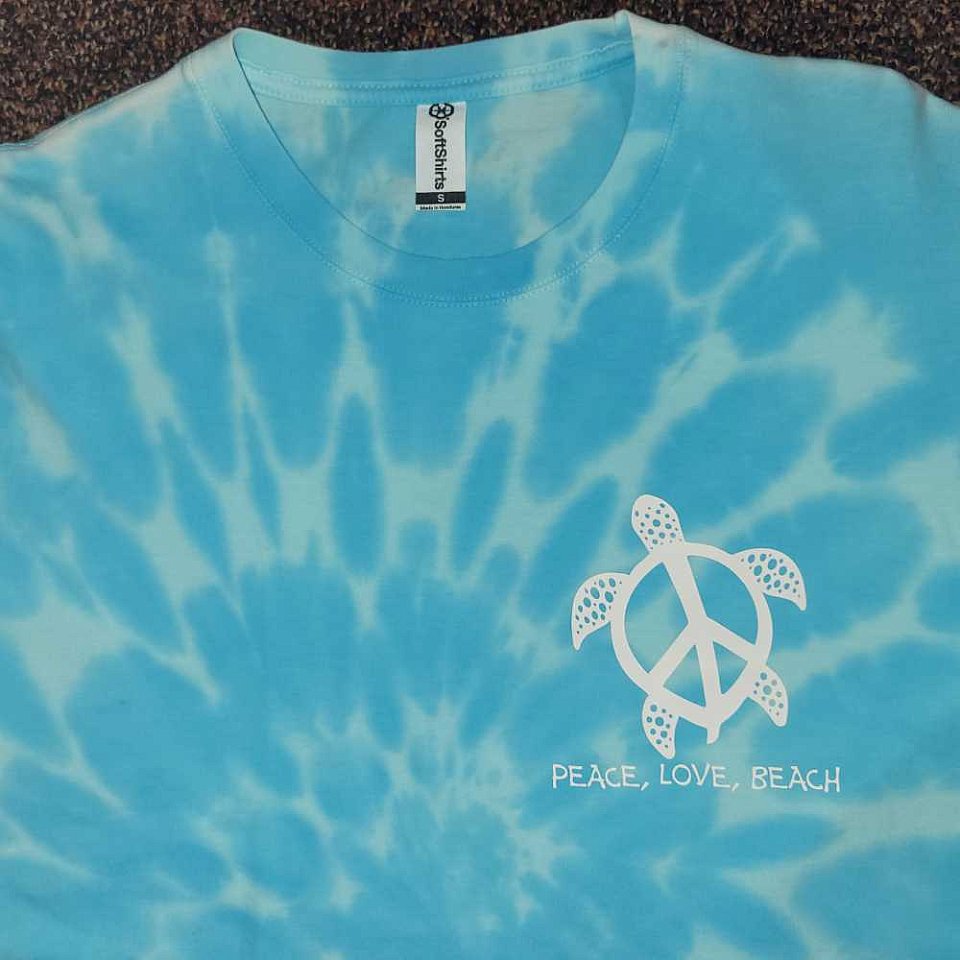 Small Tee ~Pale Turquoise/Aqua TieDye | 1a1bSturqturtleb.jpg