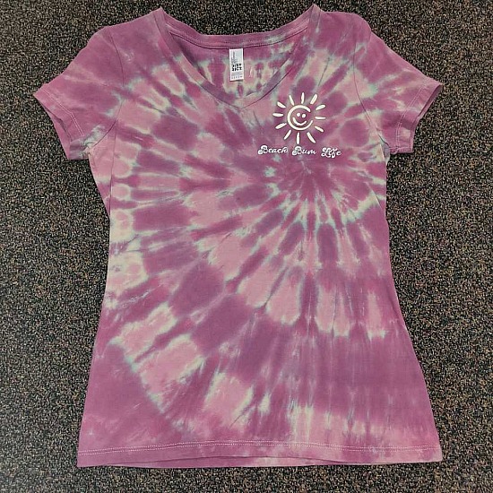 Women's Small V-Neck Tee ~RazzleDazzle