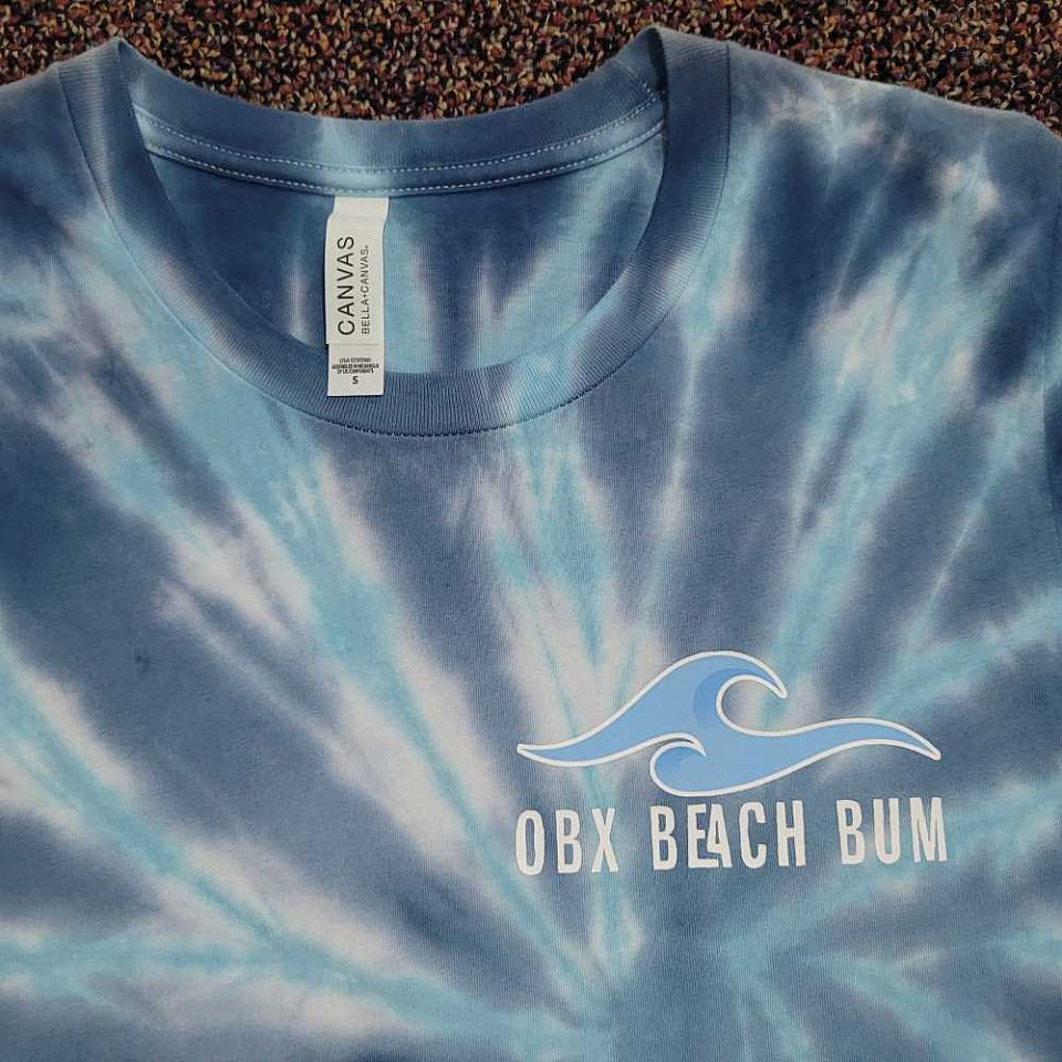 Small Tee ~Navy/Turquoise | 1a1bSblueobxbbwaveb.jpg
